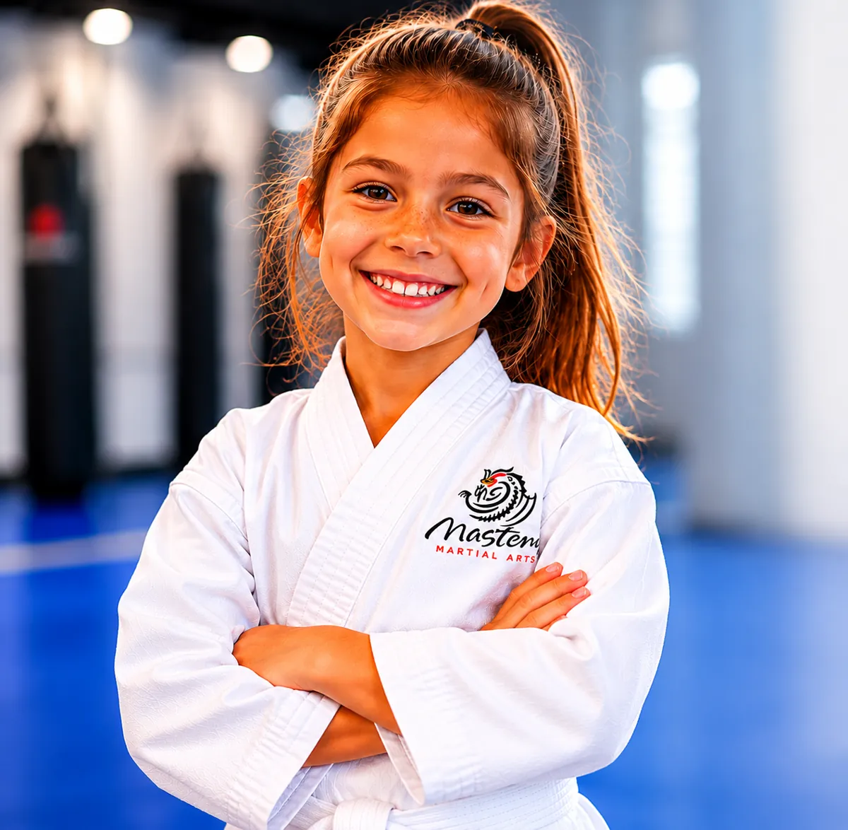 Confident young student at Mastery Martial Arts